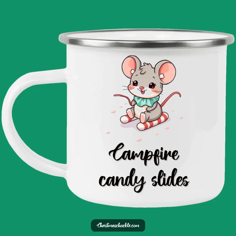 Funny Mouse Clown Camping Mug: Hilarious Sweet Adventure Mug, Great Gift