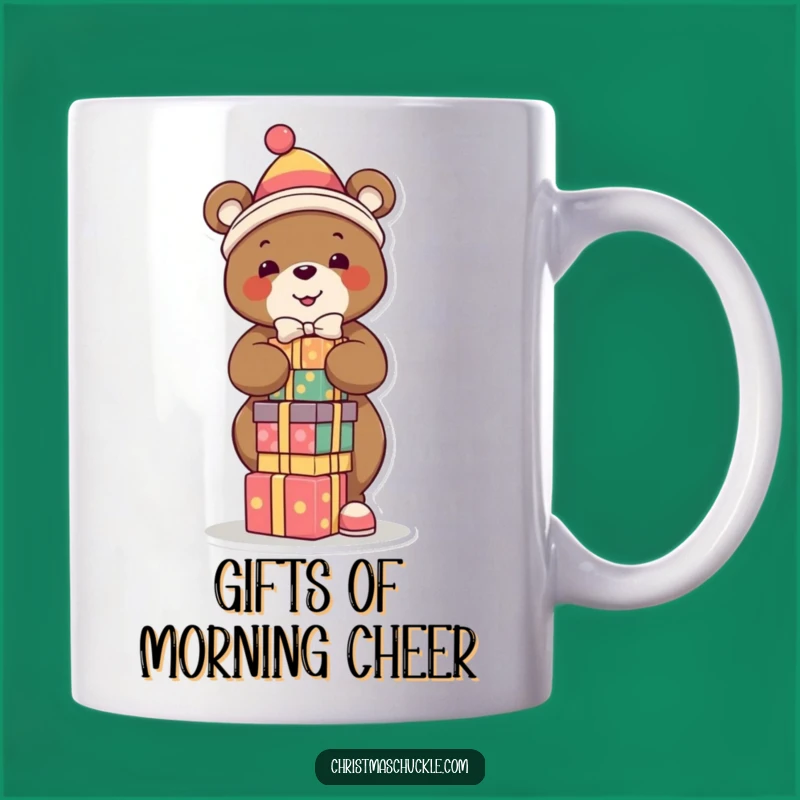 Funny Bear Clown Mug: A Hilarious Gift for Festive Fun Lovers