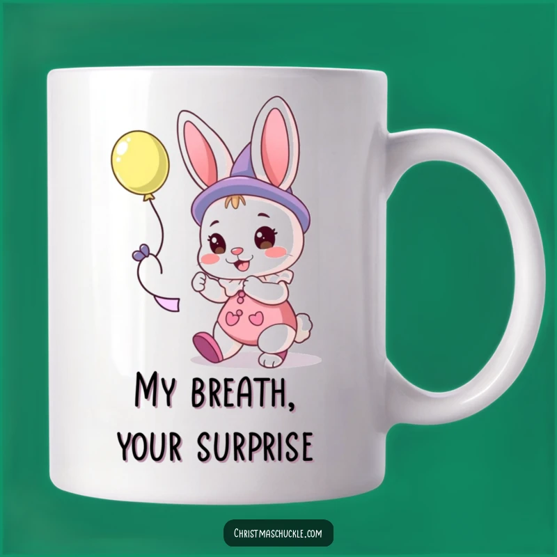 Funny Bunny Clown Balloon Twist Mug: The Perfect Hilarious Gift for Animal Lovers