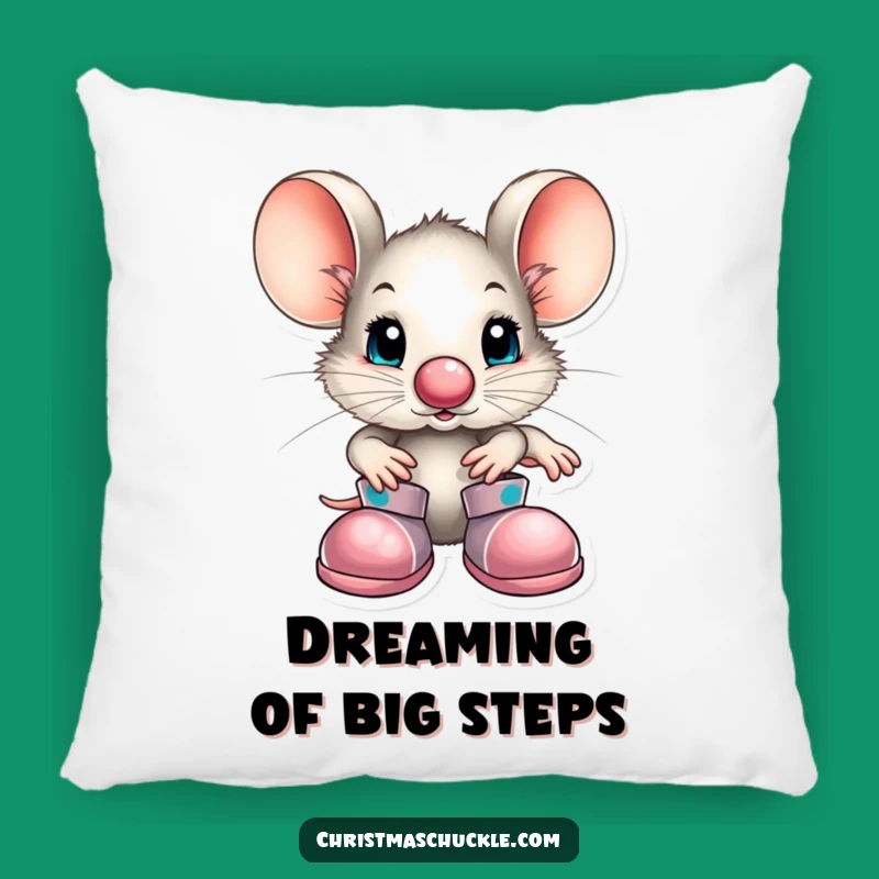 Funny Mouse Clown Pillow - Cozy Comfort with Circus Flair!