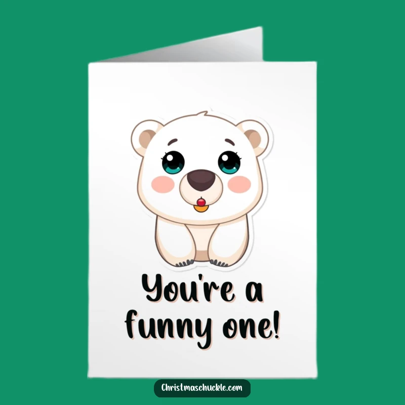 Free Printable Congrats Card: Clown Bear, Unexpectedly Funny Downloadable Gift