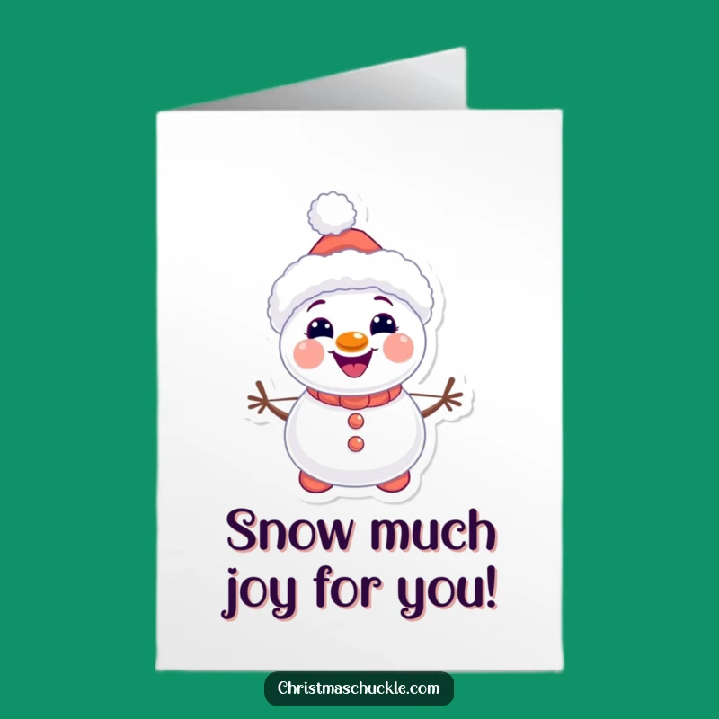 Free Printable Snowman Clown Congrats Card: Cute Downloadable Achievement Gift!