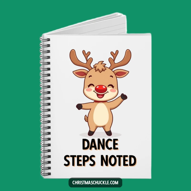 Funny Reindeer Dance Journal - Festive Writing Companion for Holiday Cheer