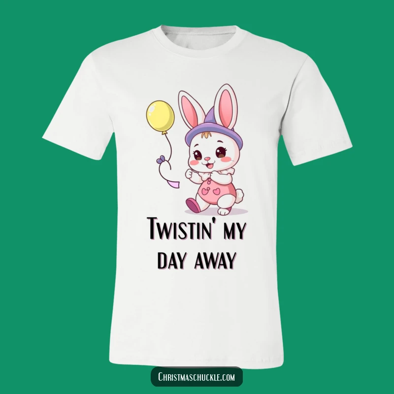 Funny Bunny Clown T-Shirt: Hilarious Animal Gift Bringing Laughter and Joy
