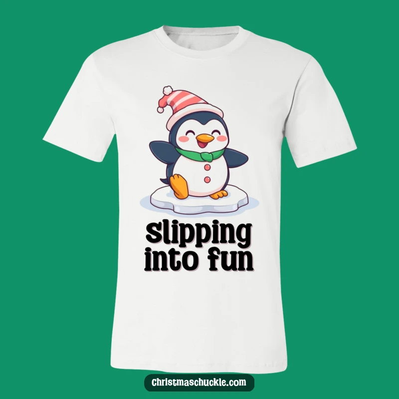 Funny Penguin Clown T-Shirt - Hilarious Antarctic Mishap Gift