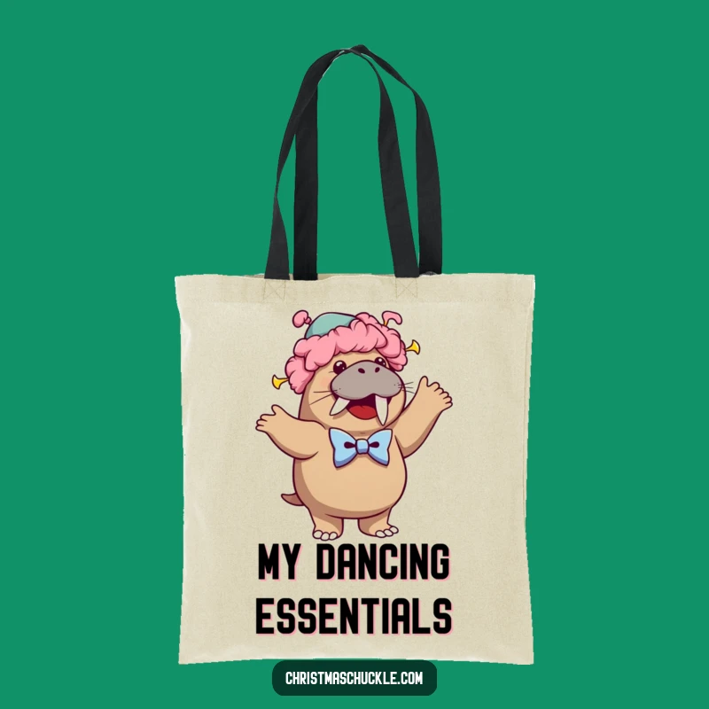 Funny Walrus Clown Tote Bag: Carry Your Funky Style Anywhere
